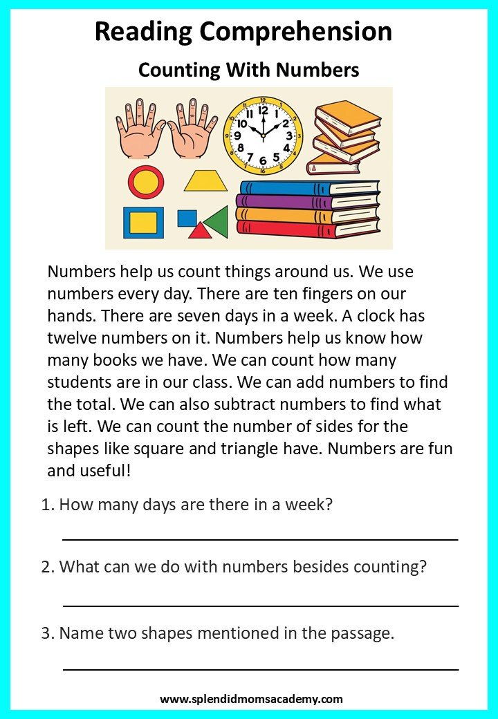 free Reading Comprehension
