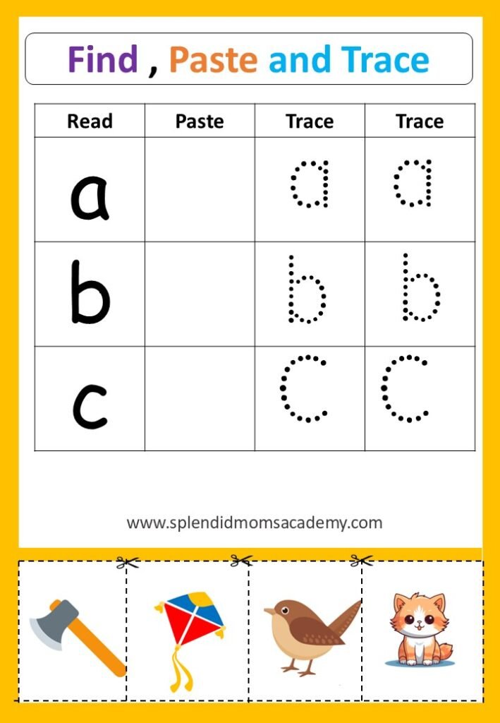 abc phonic sound free worksheet