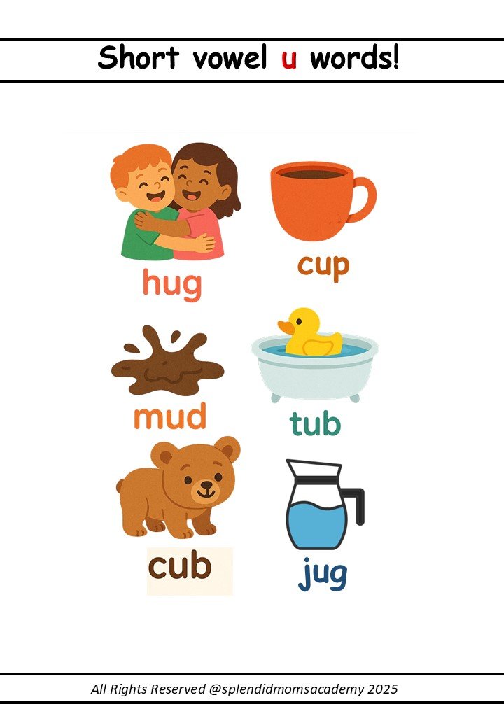 short vowel sound free cvc words worksheet for kids